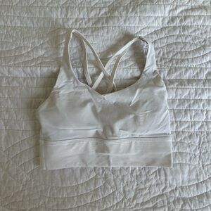 Lululemon Athletica White Sports Bra